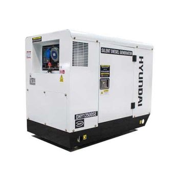 Hyundai Generator DHY12500SE 10kW/12.5kVA 230v Mains Standby Silenced Diesel Generator