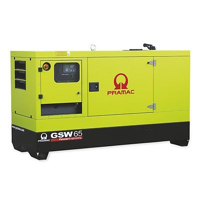 Pramac Generator 3 Phase Standby 60kVA Generator (GSW65P)