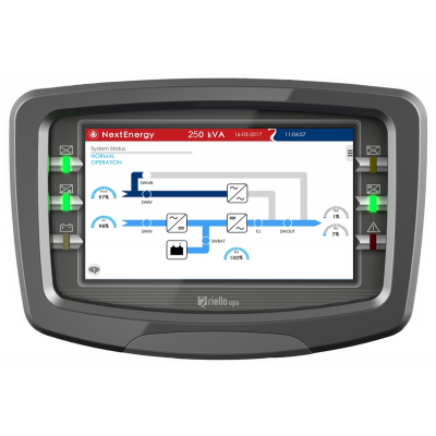 Riello UPS NextEnergy NXE Display